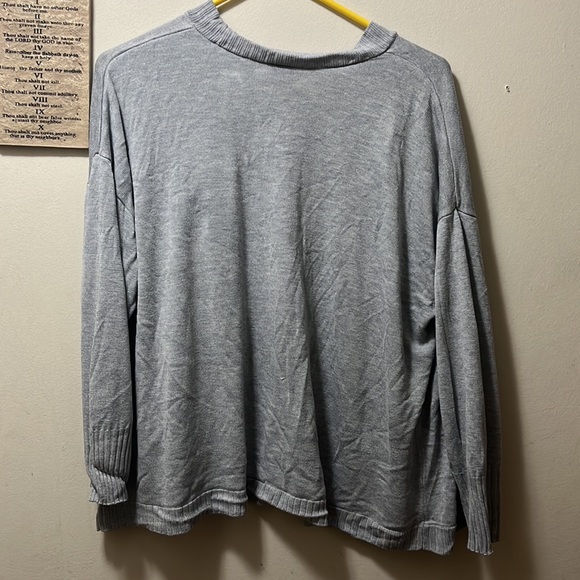 Worthington gray cardigan size 1x - Picture 5 of 6
